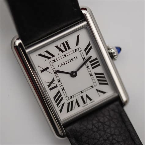 must de cartier watch ladies|cartier tank must large size.